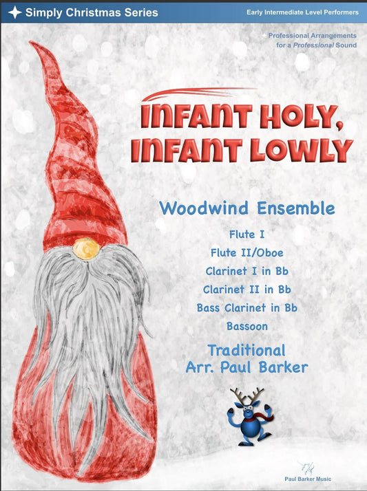 Infant Holy, Infant Lowly (Woodwind Ensemble)