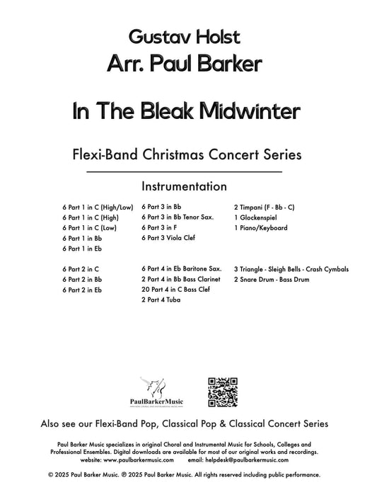 In The Bleak Midwinter (Flexi-Band)