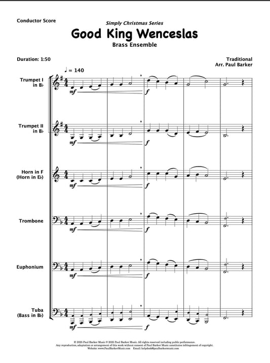 Good King Wenceslas (Brass Ensemble)