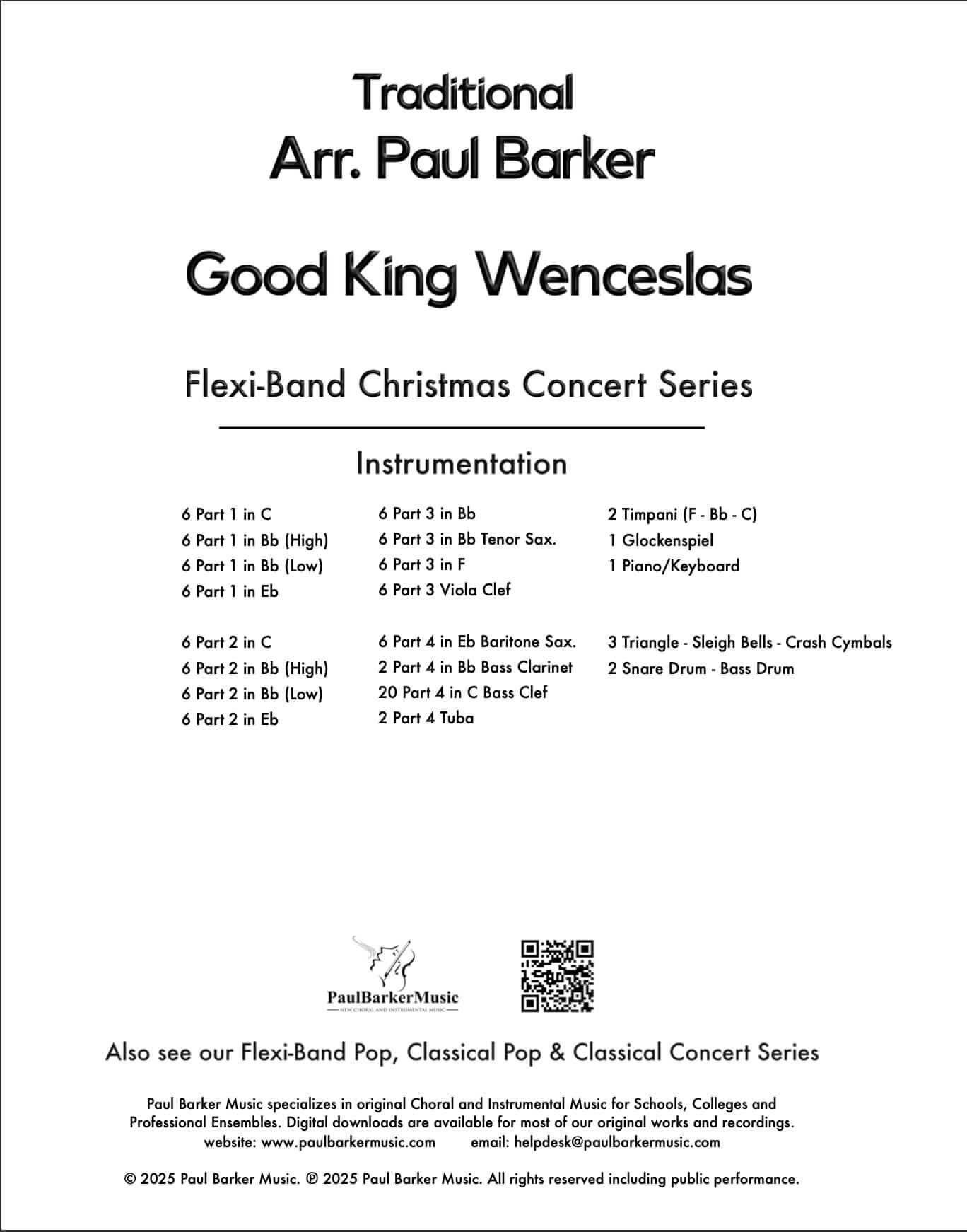 Good King Wenceslas (Flexi-Band)