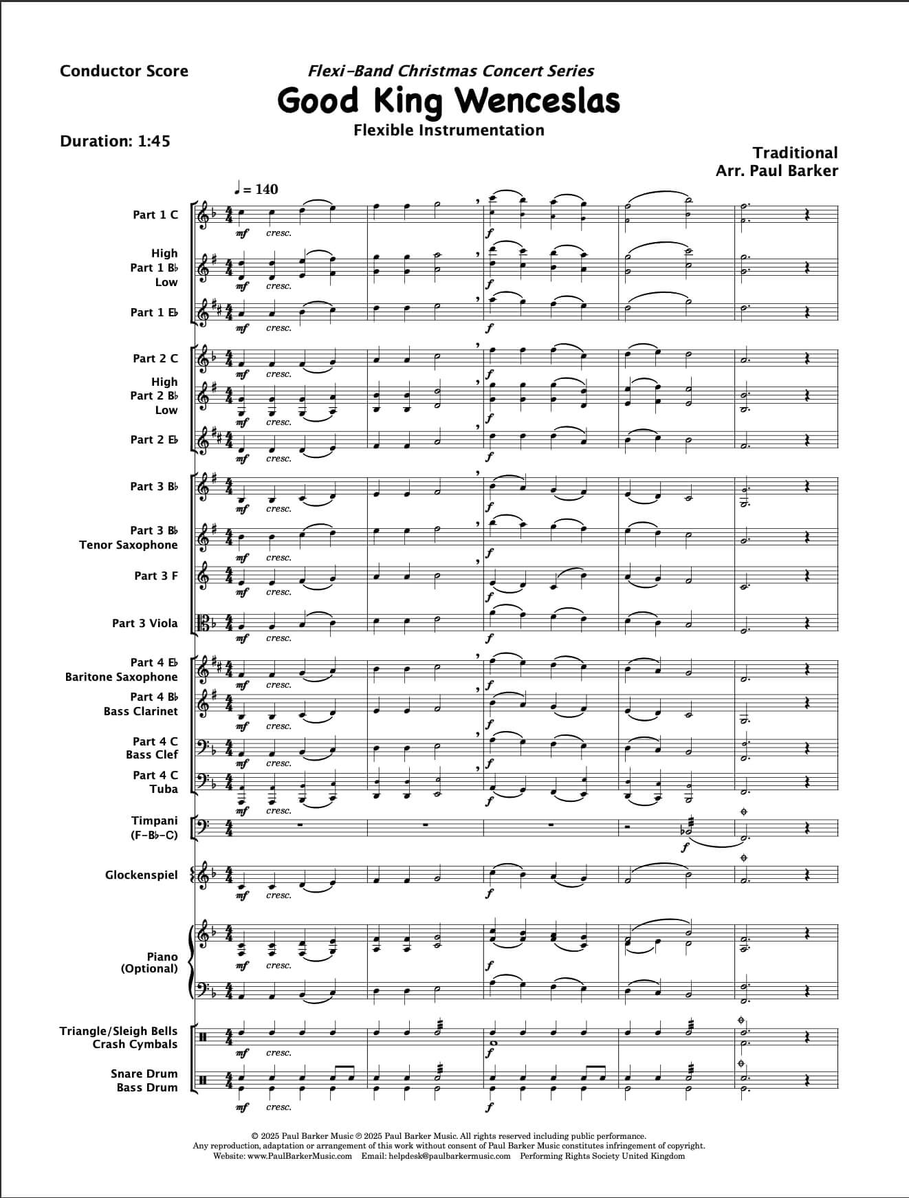 Good King Wenceslas (Flexi-Band)