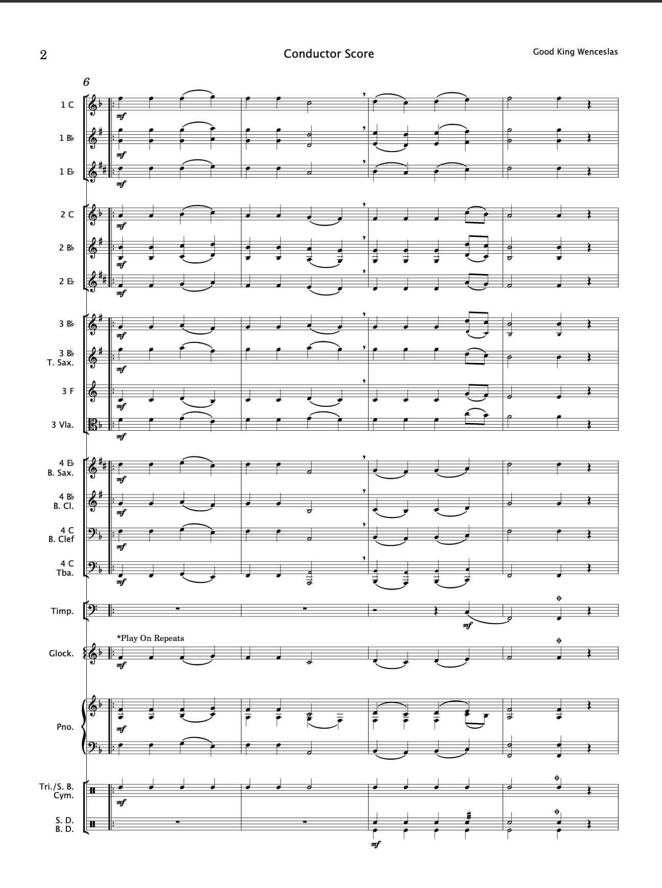 Good King Wenceslas (Flexi-Band)