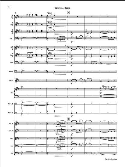 Fanfare Spiritus (Full Orchestra)