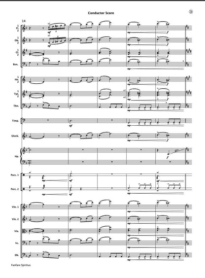 Fanfare Spiritus (Full Orchestra)