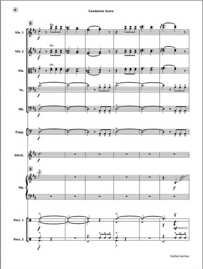 Fanfare Spiritus (String Orchestra)