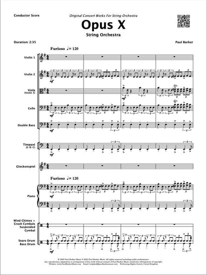 Opus X (String Orchestra)