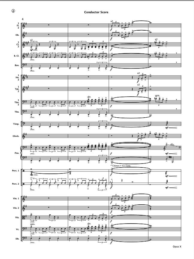 Opus X (Full Orchestra)