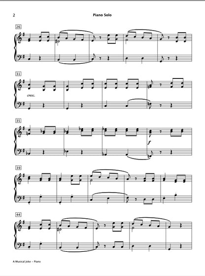 A Musical Joke (Piano Solo)