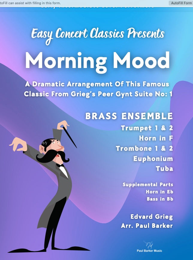Morning Mood From Peer Gynt (Brass Ensemble)