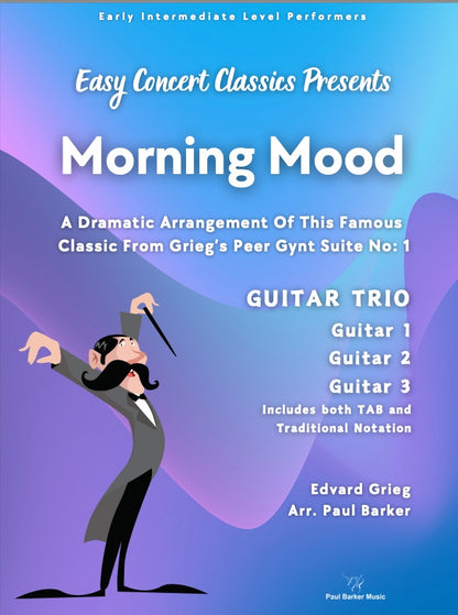 Morning Mood From Peer Gynt (Guitar Trio)