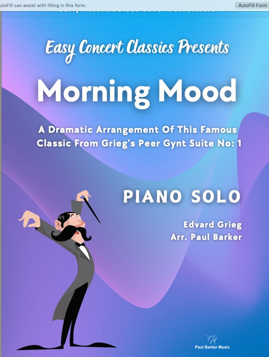 Morning Mood From Peer Gynt (Piano Solo)