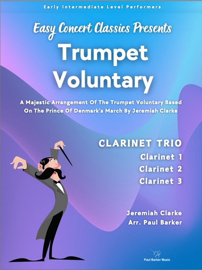 Trumpet Voluntary (Clarinet Trio)