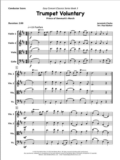 Trumpet Voluntary (String Trio)