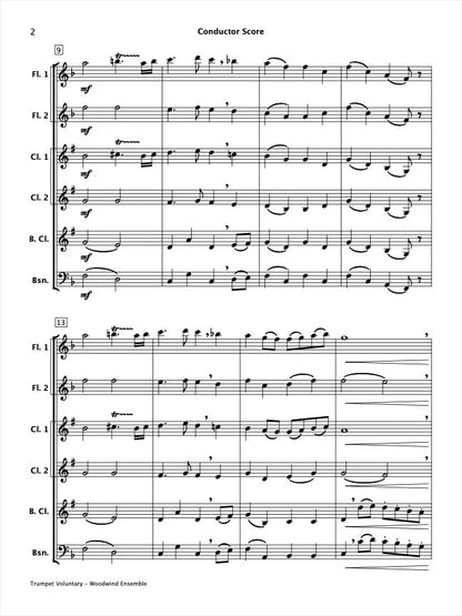 Trumpet Voluntary (Woodwind Ensemble)