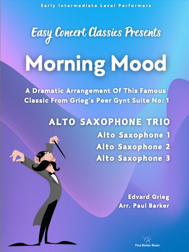 Easy Concert Classics Book 3 (Alto Saxophone Trio)