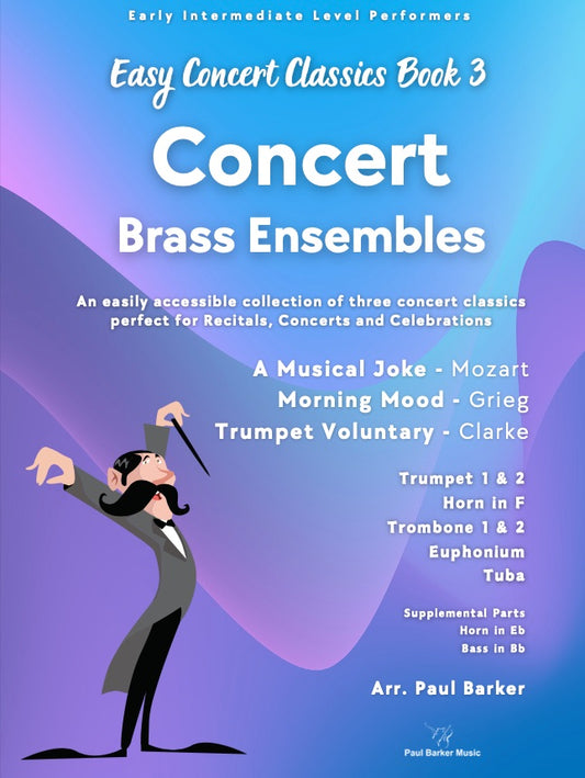Easy Concert Classics Book 3 (Brass Ensemble)