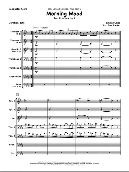 Easy Concert Classics Book 3 (Brass Ensemble)