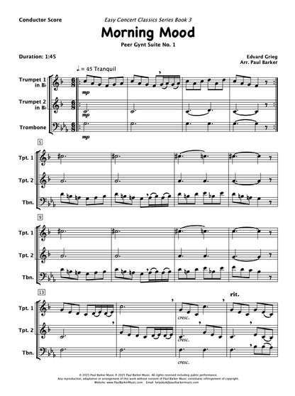 Easy Concert Classics Book 3 (Brass Trio)