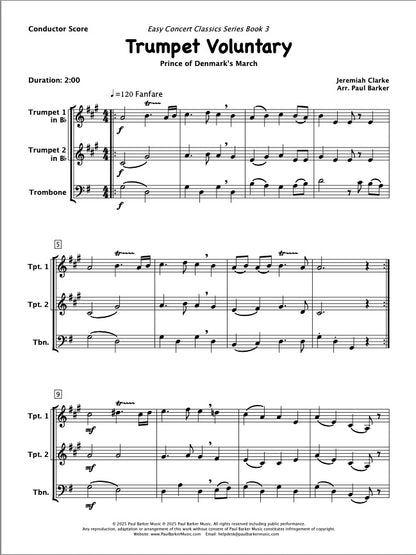 Easy Concert Classics Book 3 (Brass Trio)