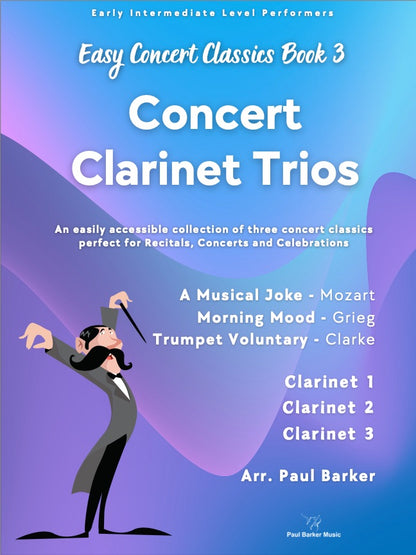 Easy Concert Classics Book 3 (Clarinet Trio)