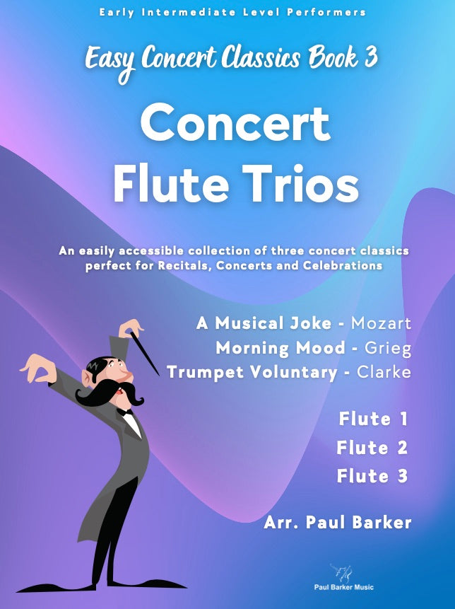 Easy Concert Classics Book 3 (Flute Trio)