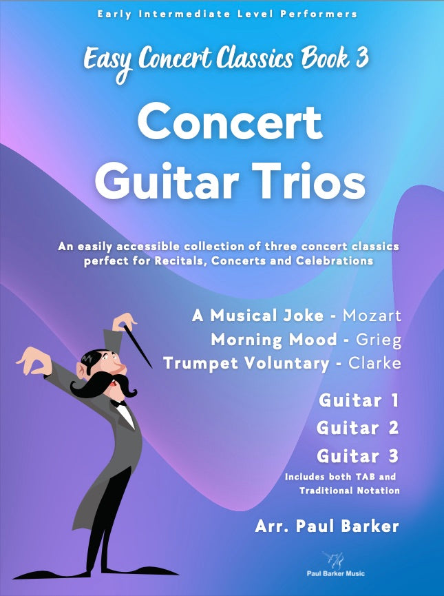 Easy Concert Classics Book 3 (Guitar Trio)