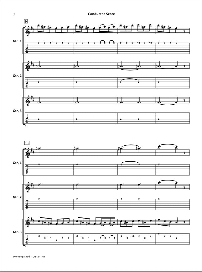 Easy Concert Classics Book 3 (Guitar Trio)