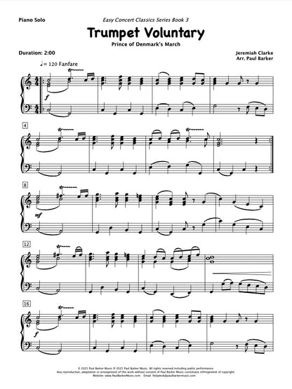 Easy Concert Classics Book 3 (Piano Solo)