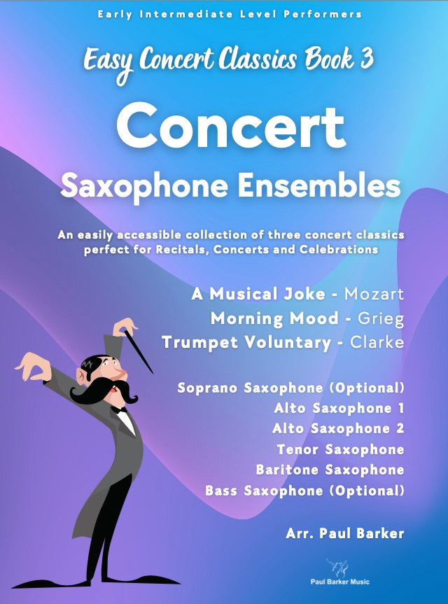 Easy Concert Classics Book 3 (Saxophone Ensemble)
