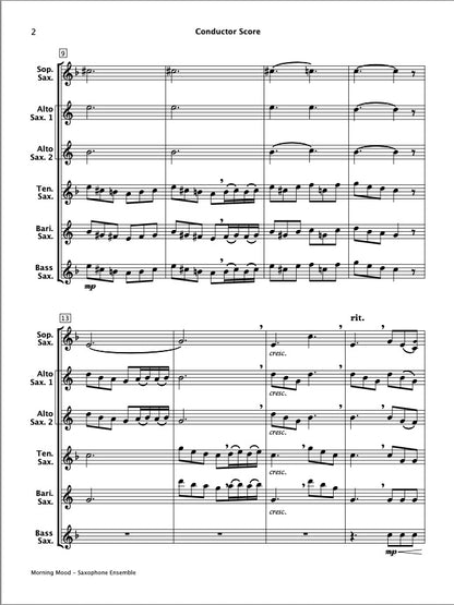 Easy Concert Classics Book 3 (Saxophone Ensemble)