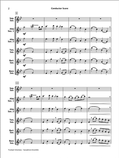 Easy Concert Classics Book 3 (Saxophone Ensemble)