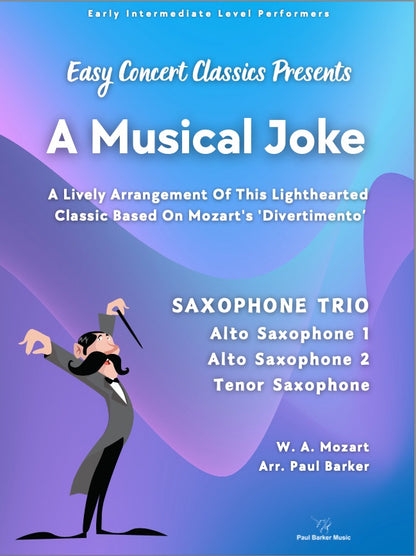 Easy Concert Classics Book 3 (Saxophone Trio)
