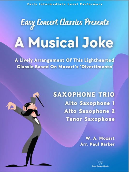 Easy Concert Classics Book 3 (Saxophone Trio)