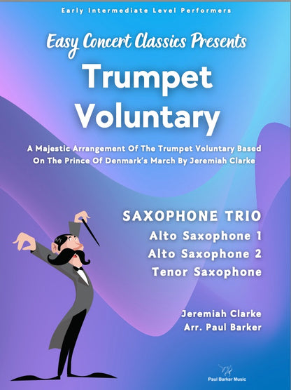 Easy Concert Classics Book 3 (Saxophone Trio)
