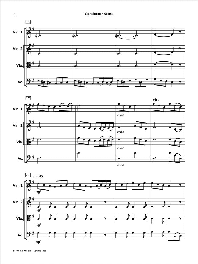 Easy Concert Classics Book 3 (String Trio)