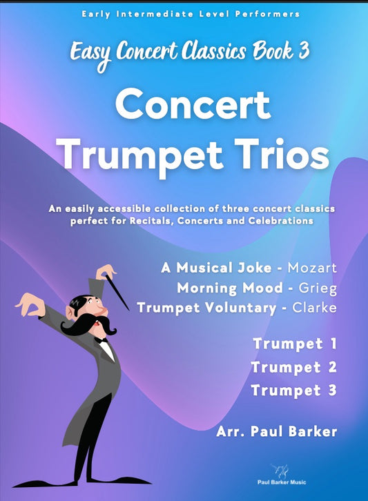 Easy Concert Classics Book 3 (Trumpet Trio)