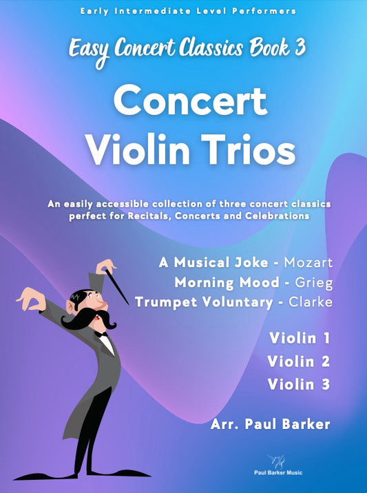 Easy Concert Classics Book 3 (Violin Trio)