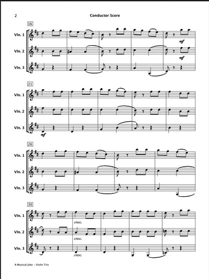 Easy Concert Classics Book 3 (Violin Trio)