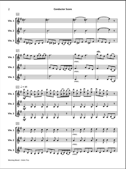 Easy Concert Classics Book 3 (Violin Trio)