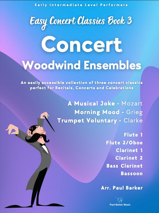 Easy Concert Classics Book 3 (Woodwind Ensemble)