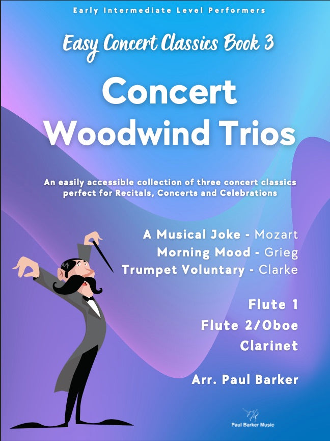 Easy Concert Classics Book 3 (Woodwind Trio)