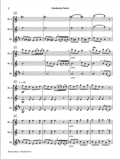 Easy Concert Classics Book 3 (Woodwind Trio)