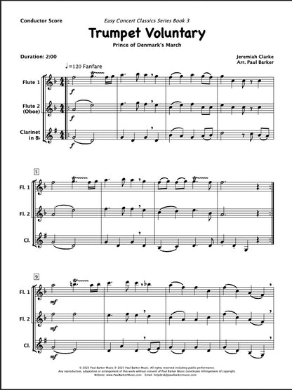 Easy Concert Classics Book 3 (Woodwind Trio)