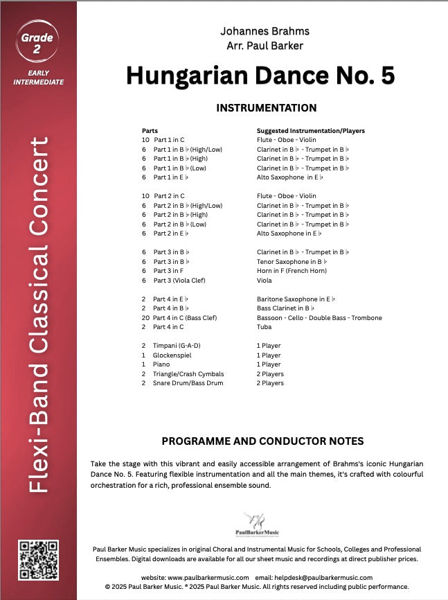 Hungarian Dance No. 5