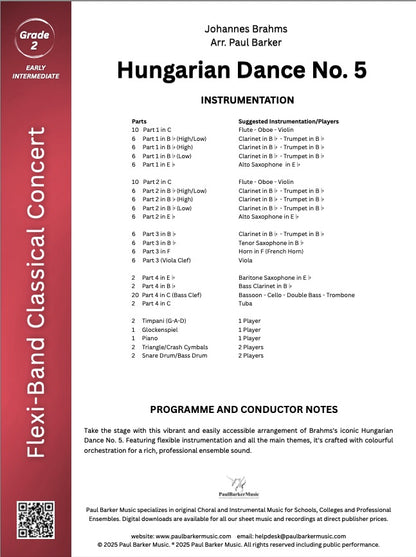 Hungarian Dance No. 5