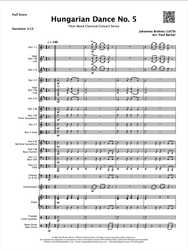 Hungarian Dance No. 5