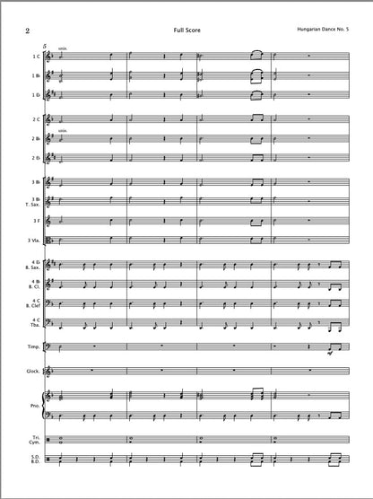 Hungarian Dance No. 5