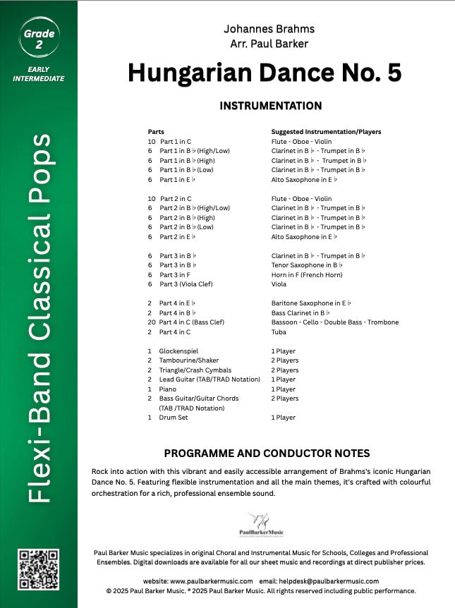 Hungarian Dance No. 5