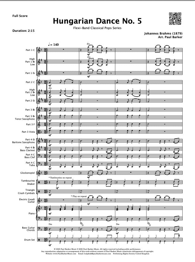 Hungarian Dance No. 5