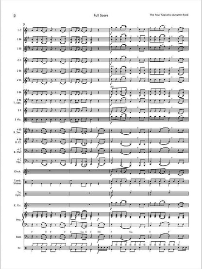 The Four Seasons - Autumn Rock - Paul Barker Music 